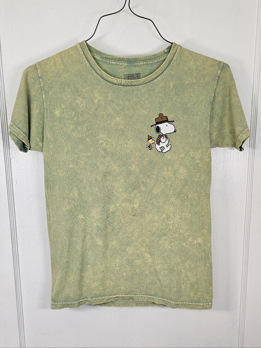 Peanuts Snoopy & Woodstock Camping T-shirt